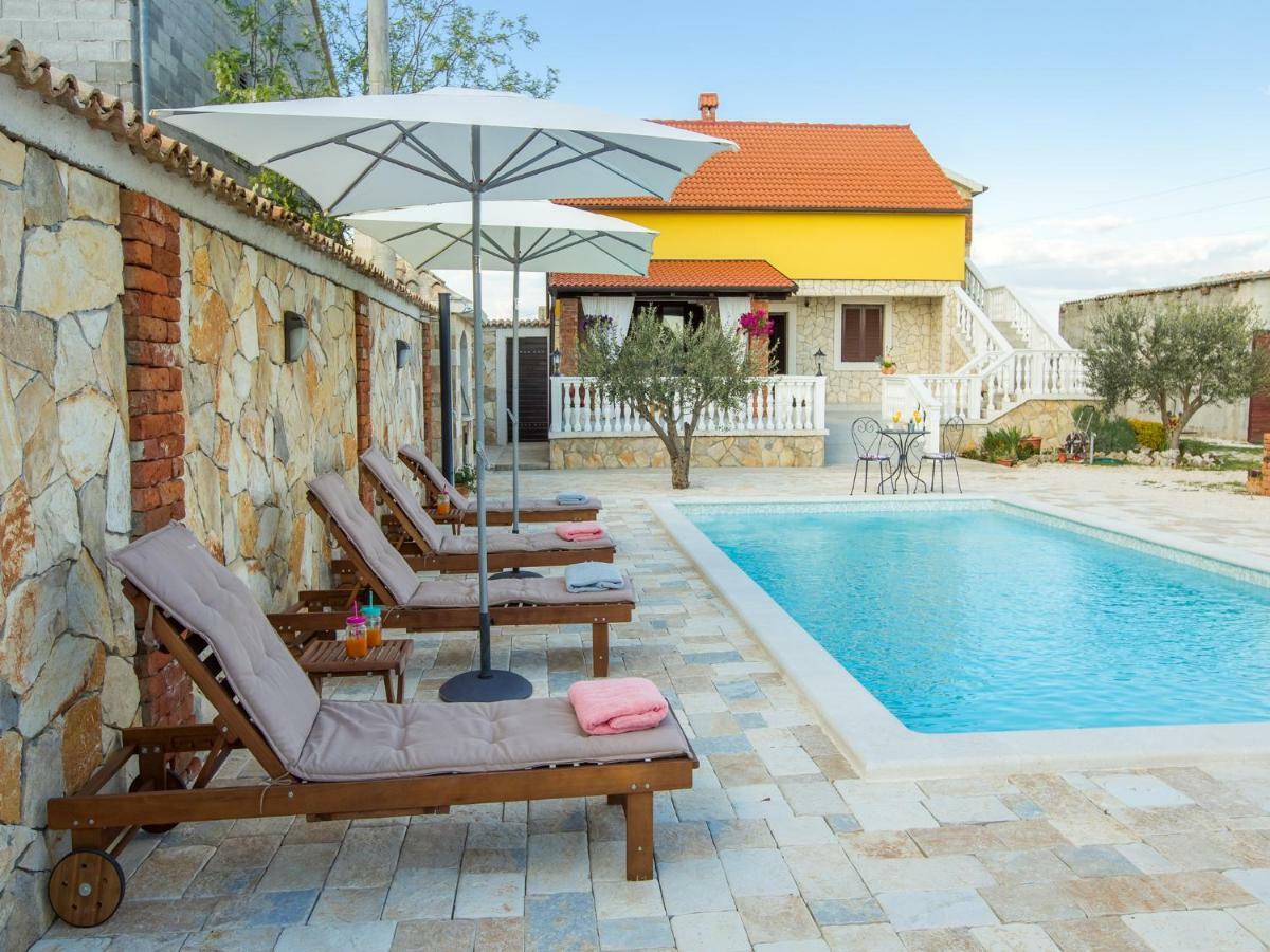 Sukošan Holiday Home Iva With Pool מראה חיצוני תמונה